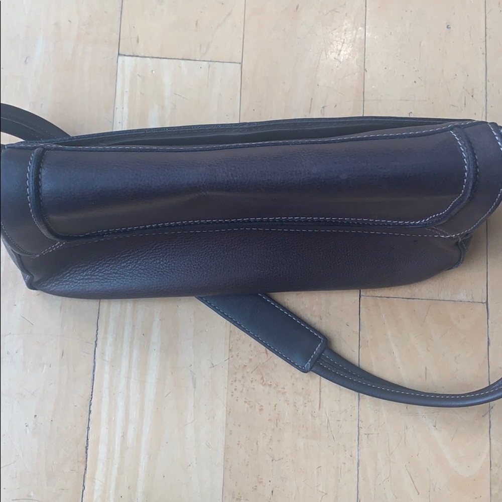 FOSSIL Brown Leather Shoulder Purse - Picture 13 of 14